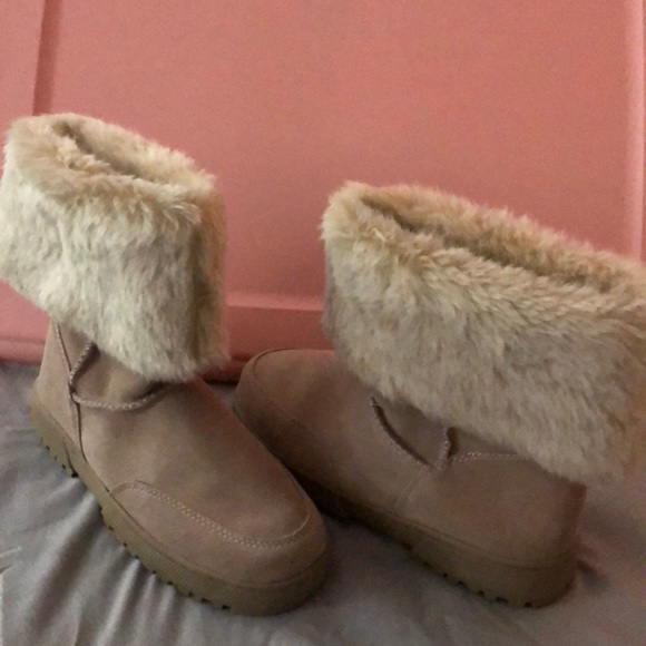 rampage fur boots
